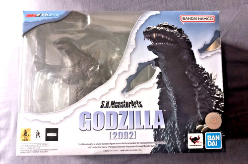 Monsterarts godzilla 2002 - godzilla,
