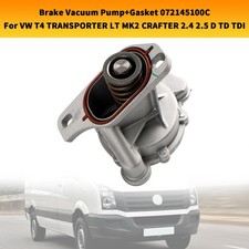 Brake Vacuum Pump+Gasket For VW T4 TRANSPORTER LT MK2 CRAFTER 2.4 2.5 D TD TDI C