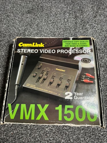 Camlink vmx 1500 audio and - camlink,