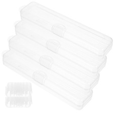 4 Pcs Straw Travelling Box
