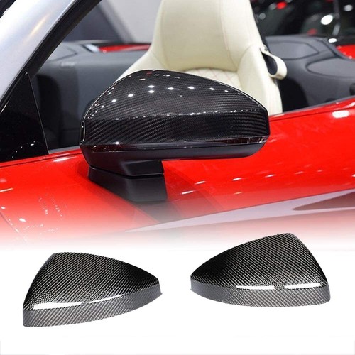 Carbon fiber mirror covers - carbon,