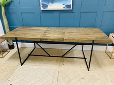 6-8 Seat Dining Table, Dark  MADE.COM Morland Table Rrp £850