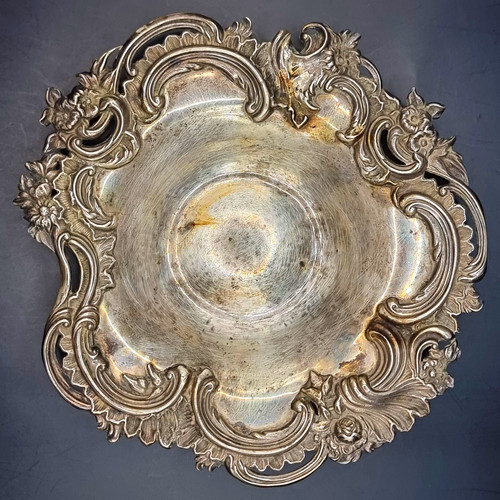1896 silver floral patterned - silver,