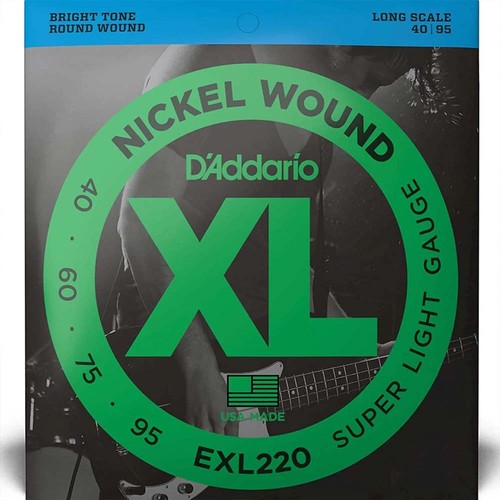 Exl220 bass guitar strings - exl220-4,