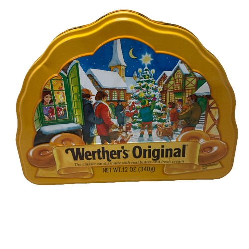 Christmas tin werthers - christmas,