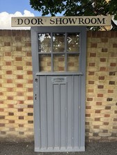 Reclaimed Victorian Edwardian Wooden Front Door 2070 Or 2080 x 860mm