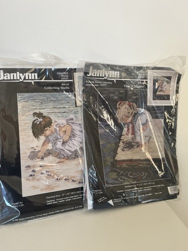 Janlynn cross stitch kits time - stitch,