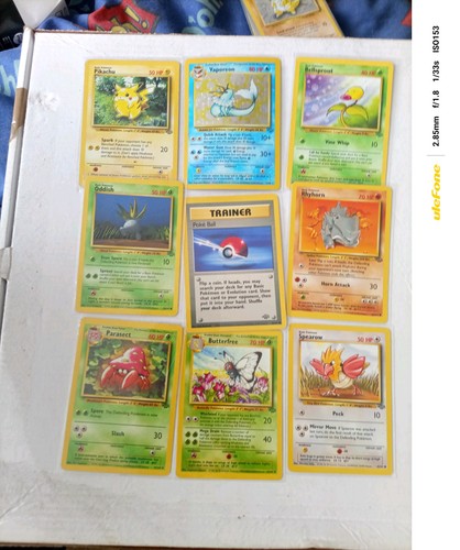 Pokémon vintage jungle 1999 - pokémon,