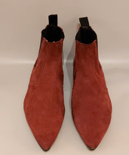 A-MAD  Red Real Suede