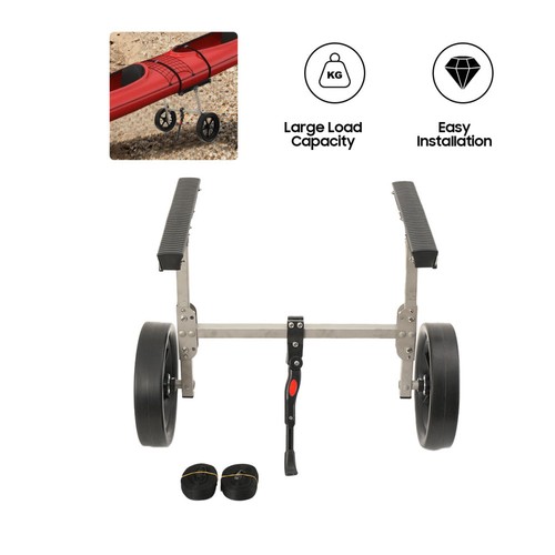 Canoe cart with air tires - cart,