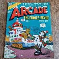 William S Burroughs - R Crumb - Robert Williams - Arcade Comics Revue - 1975