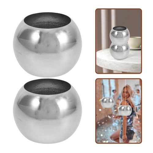 2pcs mirror polished sphere - 2pcs,