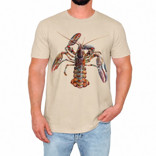 Colourful lobster mens - lobster,