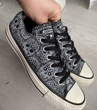Converse All Star Women Sneakers UK 4.5 skull