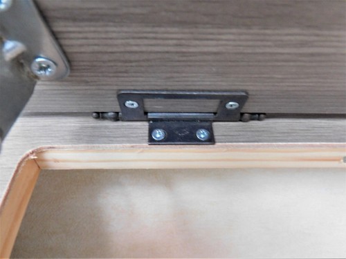 Pack door hinges - door, motorhome