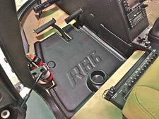 NEW Rubber Robinson R66 Helicopter floor mats trays pans part with cup holders