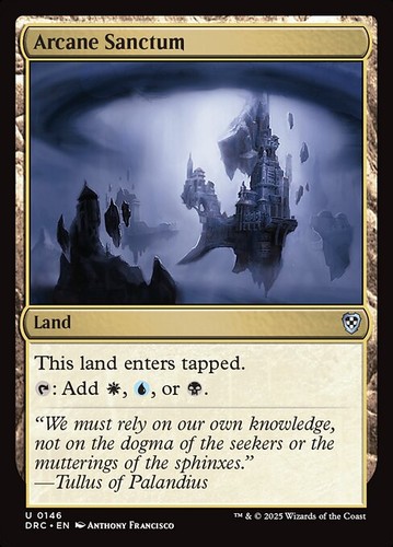 Mtg arcane sanctum drc - sanctum, ~