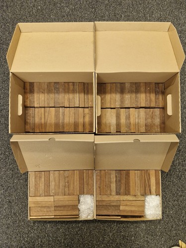 Reclaimed teak parquet - reclaimed,