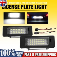 2x LED Licence Number Plate