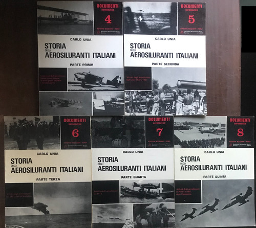 Italian air force books - books, set