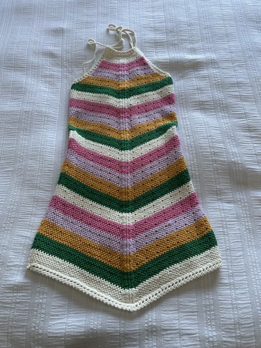Maje green pink yellow - maje, stripe