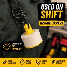 Paramedic tape holder clip - tape, –