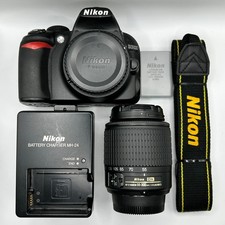 Nikon D3100 DSLR + 55-200mm VR