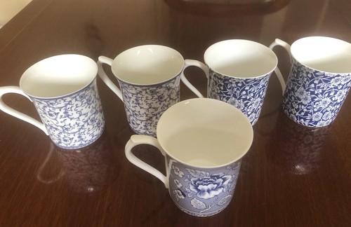Queen bone china blue - queen’s,