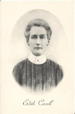VINTAGE CARD OF EDITH CAVELL