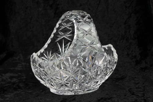 Vintage crystal cut - crystal,