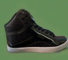 Pastry New In Box Size7 Glam Pop Tart Glitter High-Top Dance Shoes Black SKU 150