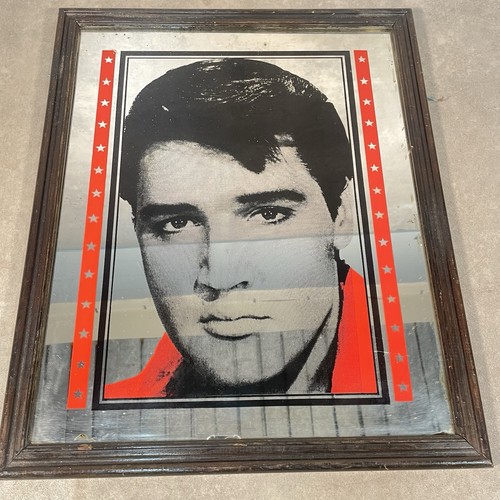 Vintage elvis presley mirror - elvis,