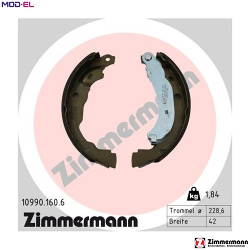 Brake shoe set - set,