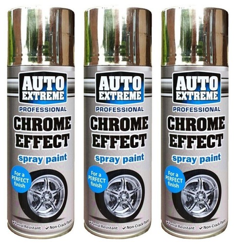 Chrome effect spray - chrome, (400ml)
