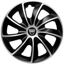 OUTLET # 11 Set of 16'' Wheel trims hub caps fit Duster ACCESS 2017 - on BLACK