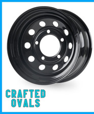 16" x 8 Black Steel Modular