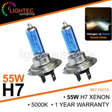 FORD H7 55W HID WHITE XENON HALOGEN UPGRADE BULBS 12V PLASMA UPGRADE 5000K 6000K