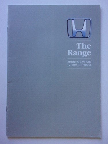Honda range orig 1988 mkt - honda,