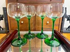 Set 4 Vintage French Green