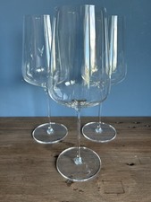 Nachtmann Magnum Extra Large Wine Glasses H 11.5” 850 Ml Elegant Thin Stems X3