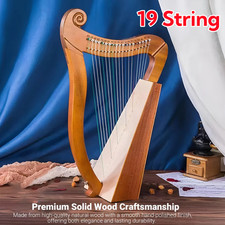 19 String Irish Harp Tone Wood