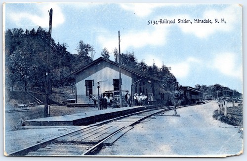 Postcard hinsdale new - hinsdale,