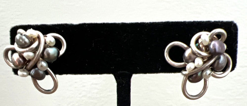 Vintage sterling silver - silver, white