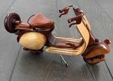 Handcrafted Wooden Vespa