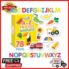 78 Piece Foam Magnetic Letters
