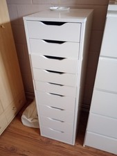 IKEA ALEX Drawer Unit with 9