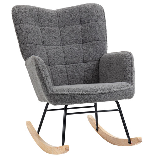 Wingback rocking chair - rocking,