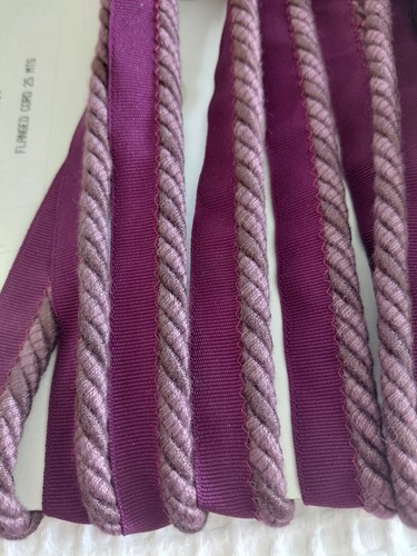 Flanged piping cord 19mm - flanged,
