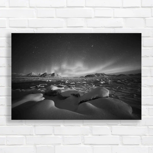 Northern lights canvas print - northern,