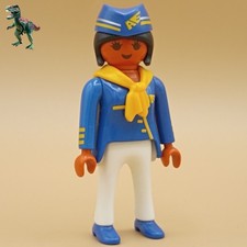 Playmobil Figure - Female Stewardess - Flight Attendant - Airplane -...